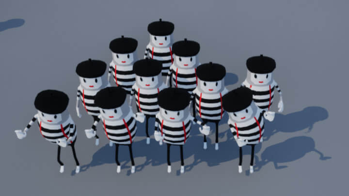 A March of Mimes